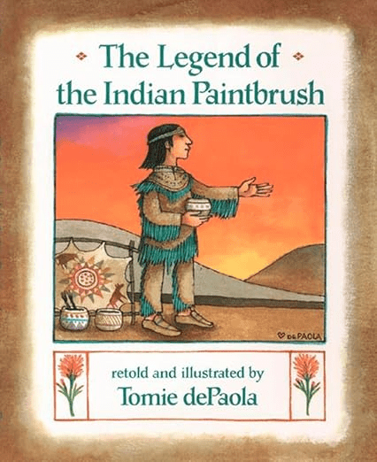 A picture book about the indian paintbrush.