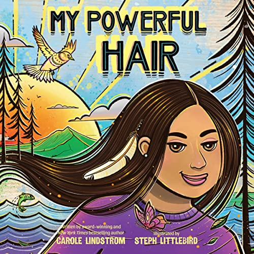 A picture of the cover of my powerful hair.