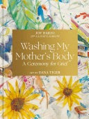 Book cover with flowers and abstract art.